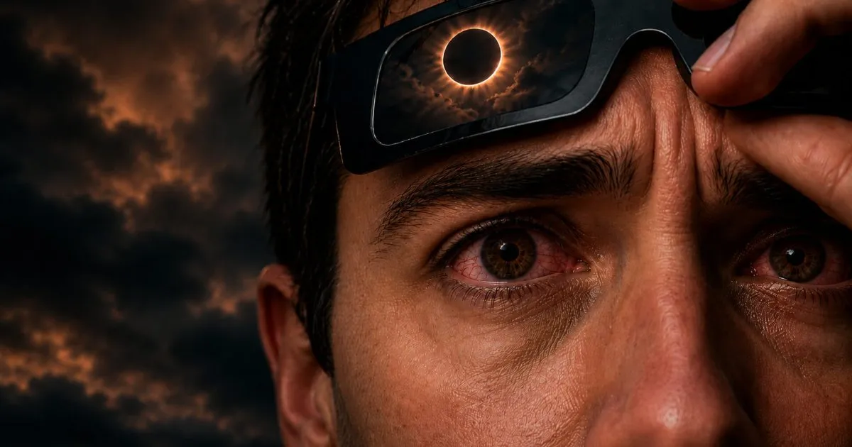 Eye Pain Searches Surge on Google After the Eclipse: What Really Happens If You Look at the Sun Without Protection